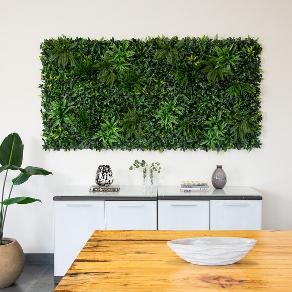 40 x 40 UV Resistant Andean Cloud Forest Artificial Living Wall Panel Indoor/Outdoor - SKU #P2085 - 8