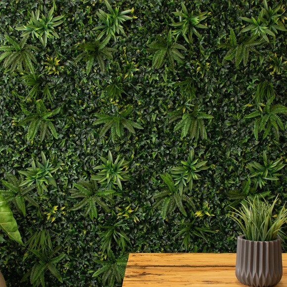 20 x 40 UV Resistant Andean Cloud Forest Artificial Living Wall Panel Indoor/Outdoor - SKU #P2089 - 8