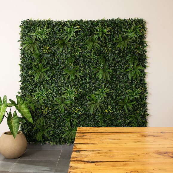 20 x 40 UV Resistant Andean Cloud Forest Artificial Living Wall Panel Indoor/Outdoor - SKU #P2089 - 9