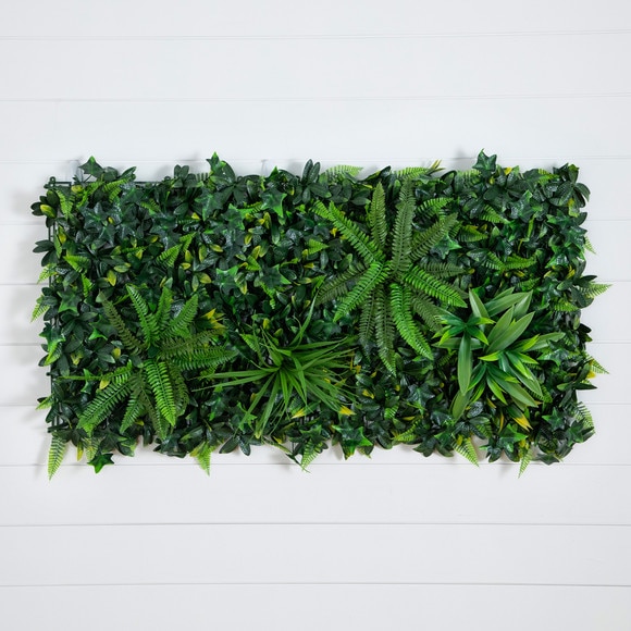 20 x 40 UV Resistant Andean Cloud Forest Artificial Living Wall Panel Indoor/Outdoor - SKU #P2089 - 13