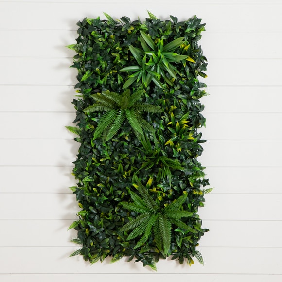 20 x 40 UV Resistant Andean Cloud Forest Artificial Living Wall Panel Indoor/Outdoor - SKU #P2089 - 14