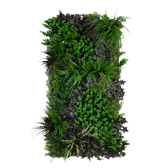 20 x 40 UV Resistant Borneo Jungle Artificial Living Wall Panel Indoor/Outdoor - SKU #P2091