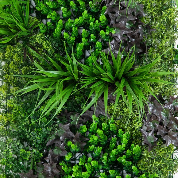 20 x 40 UV Resistant Borneo Jungle Artificial Living Wall Panel Indoor/Outdoor - SKU #P2091 - 2