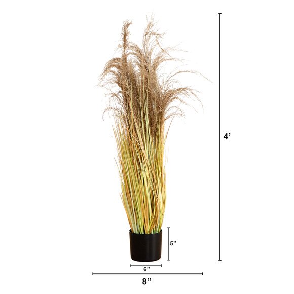 4 Artificial Pampas Grass - SKU #P2131 - 1