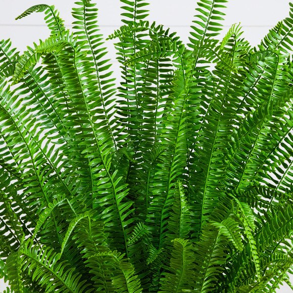 4-ft UV Resistant Artificial Boston Fern Plant Indoor/Outdoor - SKU #P2177 - 2