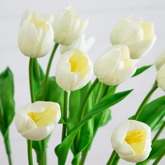 2-ft UV Resistant Artificial Tulip Plant Indoor/Outdoor - SKU #P2178 - 2