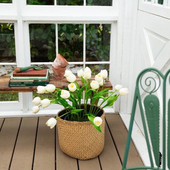 2-ft UV Resistant Artificial Tulip Plant Indoor/Outdoor - SKU #P2178 - 6