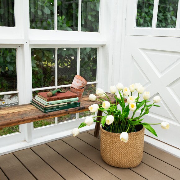 2-ft UV Resistant Artificial Tulip Plant Indoor/Outdoor - SKU #P2178 - 8