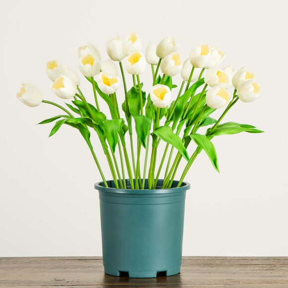 2-ft UV Resistant Artificial Tulip Plant Indoor/Outdoor - SKU #P2178 - 10