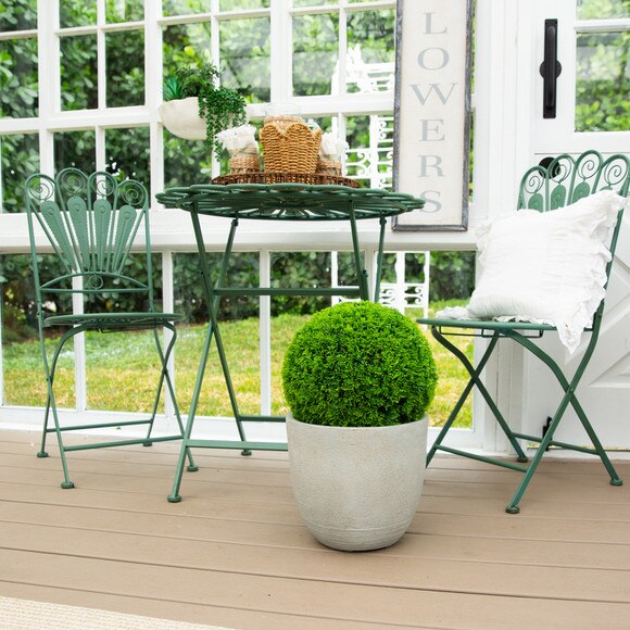 16-in UV Resistant Artificial Mediterranean Cypress Topiary Plant Indoor/Outdoor - SKU #P2215 - 3