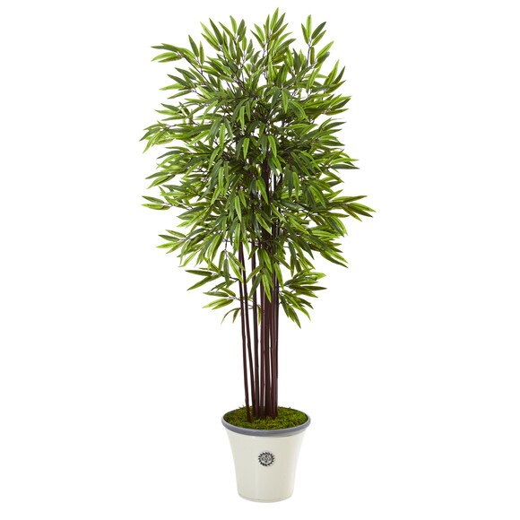 5.5 Bamboo Artificial Tree in Decorative Planter - SKU #T1059