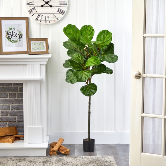 52 Fiddle Leaf Artificial Tree - SKU #T1400 - 2