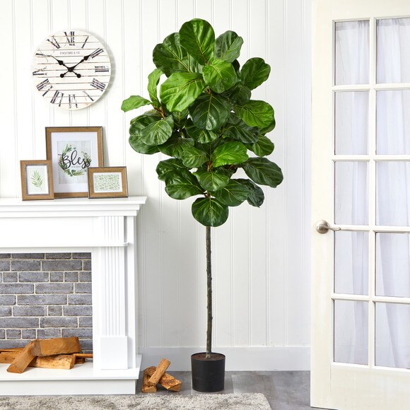 6.5 Fiddle Leaf Artificial Tree - SKU #T1402 - 2