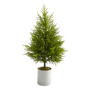 49 Norfolk Island Pine Natural Look Artificial Tree - SKU #T1509