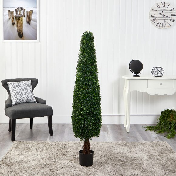 5 Boxwood Topiary Artificial Tree UV Resistant Indoor/Outdoor - SKU #T1543 - 2