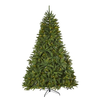 7 Sierra Spruce Natural Look Artificial Christmas Tree with 500 Clear LED Lights and 2213 Tips - SKU #T1666