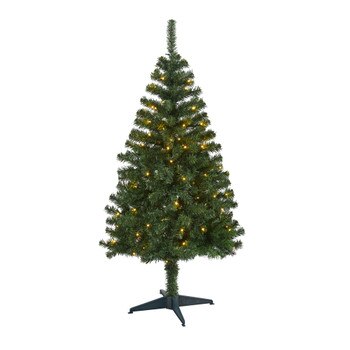 5 Northern Tip Pine Artificial Christmas Tree with 150 Clear LED Lights - SKU #T1716