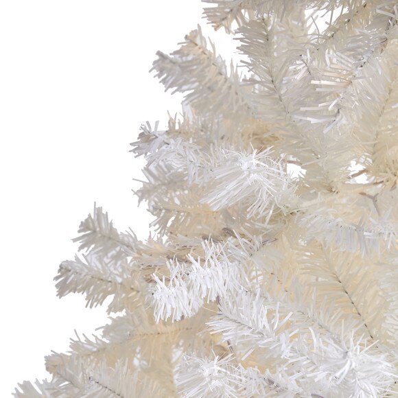 7 White Artificial Christmas Tree with 1000 Bendable Branches - SKU #T1723 - 2