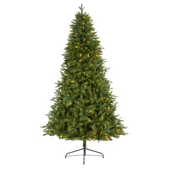 7 New Hampshire Fir Artificial Christmas Tree with 450 Clear LED Lights - SKU #T1780