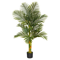 5 Golden Cane Artificial Palm Tree - SKU #T2018