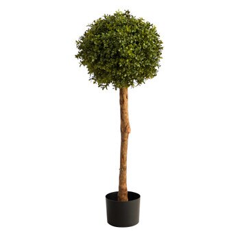 3 Boxwood Ball Topiary Artificial Tree Indoor/Outdoor - SKU #T2025