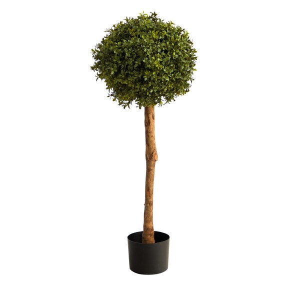 3 Boxwood Ball Topiary Artificial Tree Indoor/Outdoor - SKU #T2025