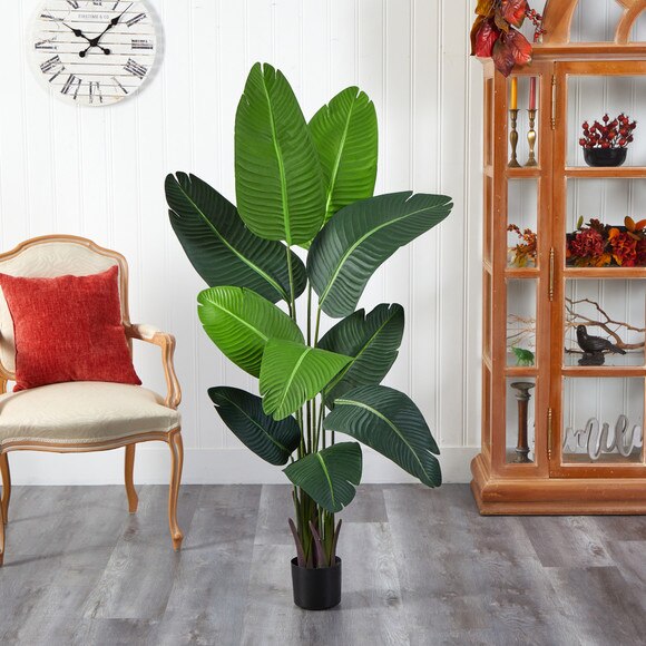 5 Travelers Palm Artificial Tree - SKU #T2109 - 2