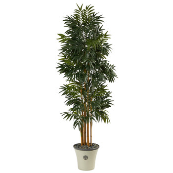 6 Phoenix Artificial Palm tree in Decorative Planter - SKU #T2167