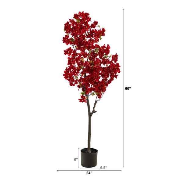 5 Cherry Blossom Artificial Tree - SKU #T2722 - 1