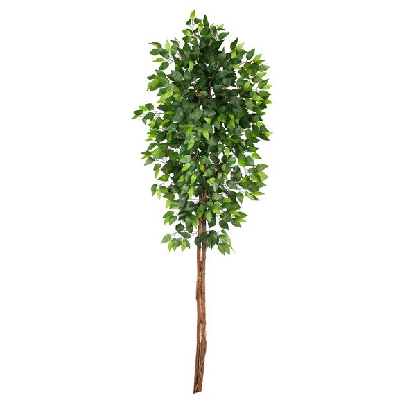 6 Artificial Double Trunk Ficus Tree without Pot - SKU #T2754