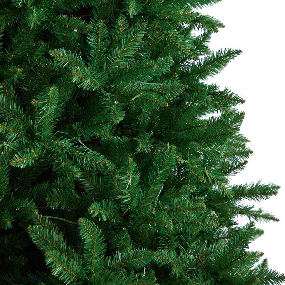 9 Green Valley Fir Artificial Christmas Tree with 800 Clear LED Lights and 2093 Bendable Branches - SKU #T3047 - 4