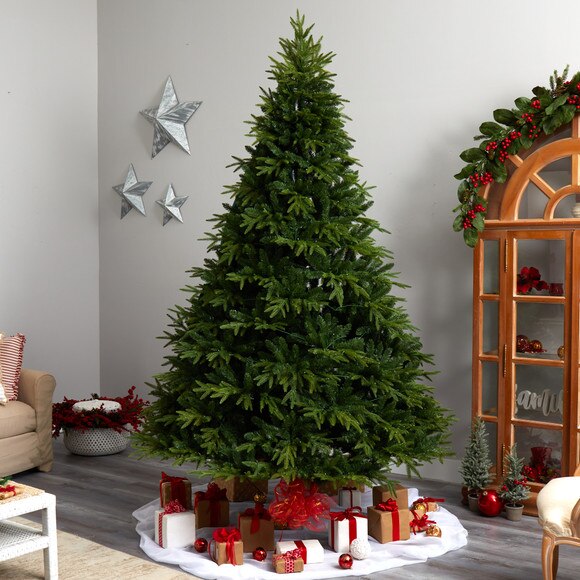 9 Colorado Mountain Fir Natural Look Tree with 900 Multi LED Lights and 4600 Bendable Branches - SKU #T3260 - 7