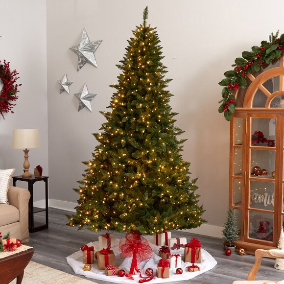 9 Vermont Spruce Tree with 850 Color Changing Multifunction with Remote Control LED Lights - SKU #T3289 - 6