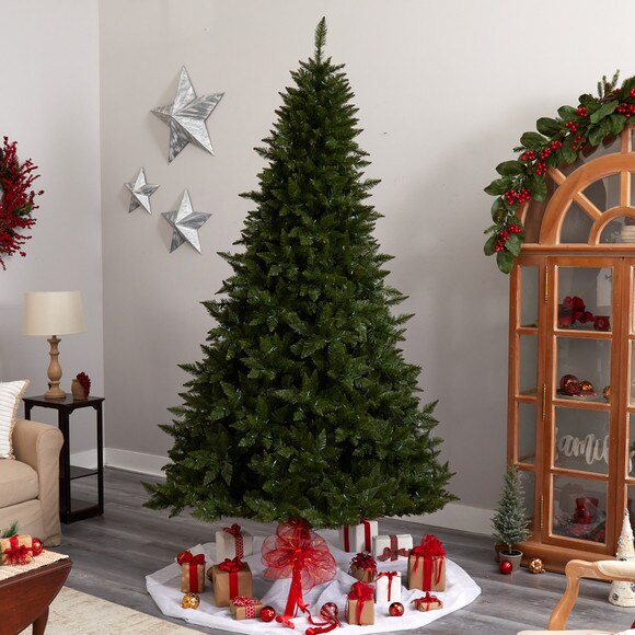 9 Vermont Spruce Tree with 850 Color Changing Multifunction with Remote Control LED Lights - SKU #T3289 - 7