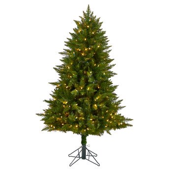 5 Vermont Spruce Tree with 250 Color Changing Multifunction and Remote Control LED Lights - SKU #T3291