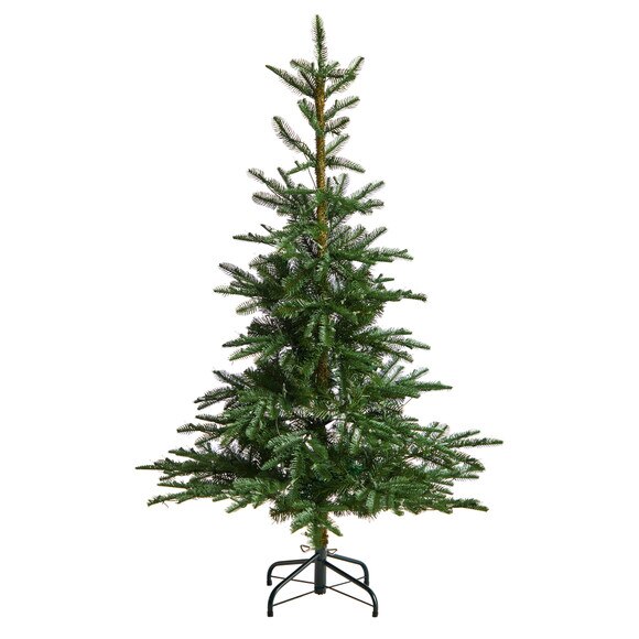 5 Layered Washington Spruce Christmas Tree with 200 Clear Lights and 385 Bendable Branches - SKU #T3340 - 2