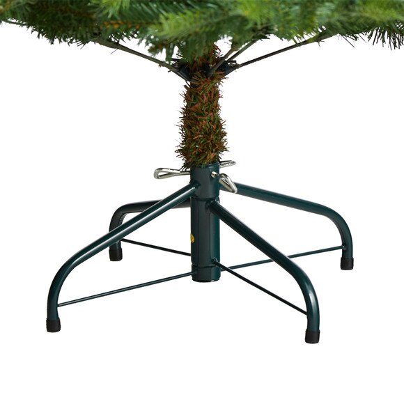 5 North Carolina Spruce Artificial Christmas Tree with 200 Clear Lights and 375 Bendable Branches - SKU #T3342 - 5
