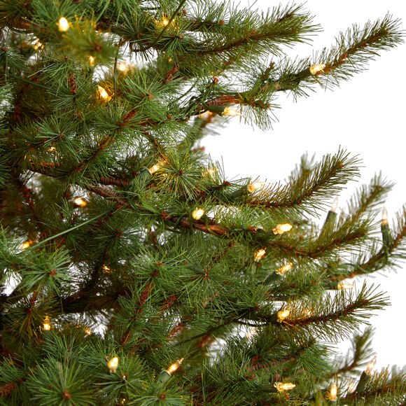 6 Vancouver Mountain Pine Artificial Christmas Tree with 1332 Bendable Branches - SKU #T3350 - 3