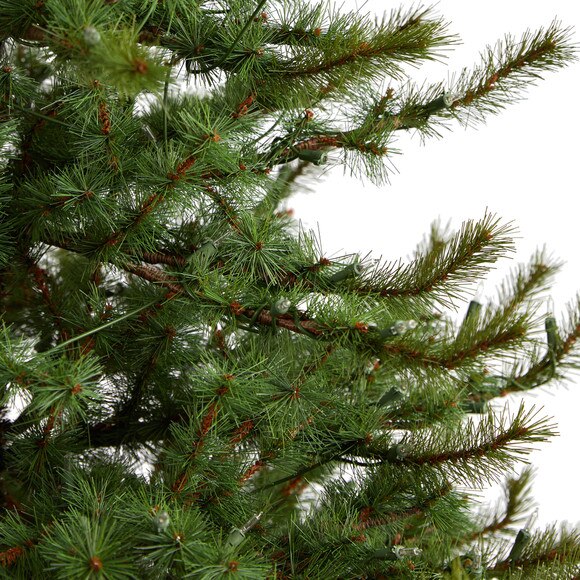 6 Vancouver Mountain Pine Artificial Christmas Tree with 1332 Bendable Branches - SKU #T3350 - 4