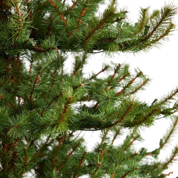 8 Vancouver Mountain Pine Artificial Christmas Tree with 650 Clear Lights and 2199 Bendable Branches - SKU #T3351 - 4