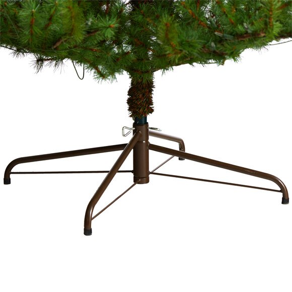 9 Vancouver Mountain Pine Artificial Christmas Tree with 750 Clear Lights and 2583 Bendable Branches - SKU #T3352 - 5