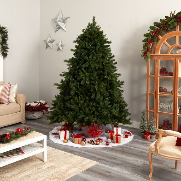 8 Wyoming Mixed Pine Artificial Christmas Tree with 650 Clear Lights and 2302 Bendable Branches - SKU #T3354 - 9