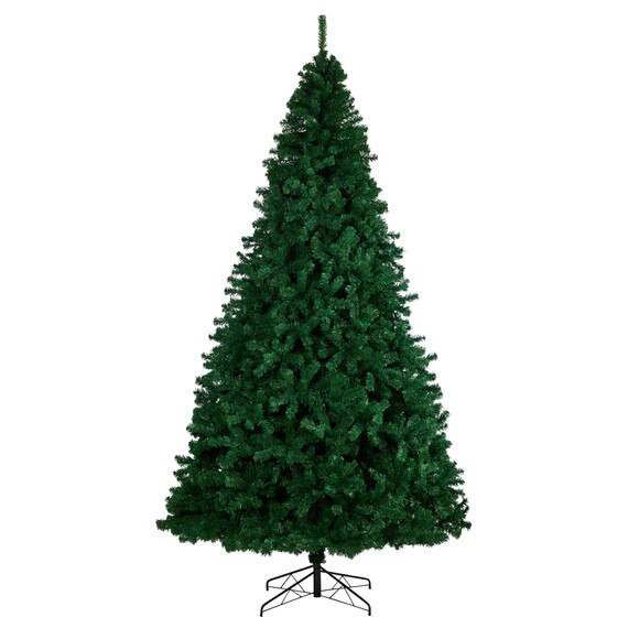 10 Northern Tip Artificial Christmas Tree with 800 Clear LED Lights and 2200 Bendable Branches - SKU #T3389 - 2