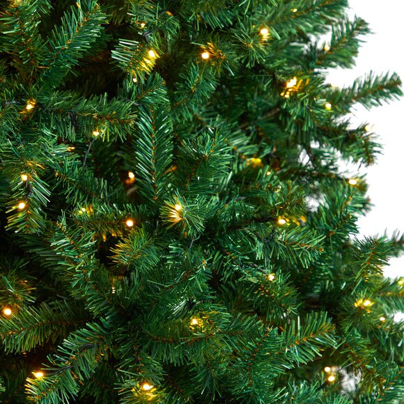 10 Northern Tip Artificial Christmas Tree with 800 Clear LED Lights and 2200 Bendable Branches - SKU #T3389 - 3