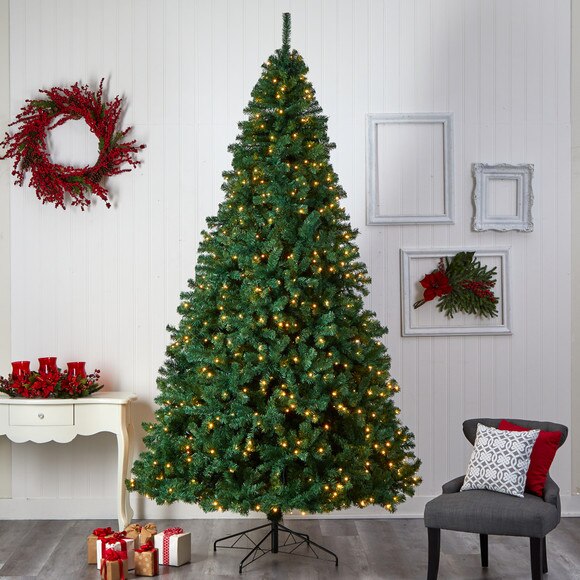 10 Northern Tip Artificial Christmas Tree with 800 Clear LED Lights and 2200 Bendable Branches - SKU #T3389 - 6