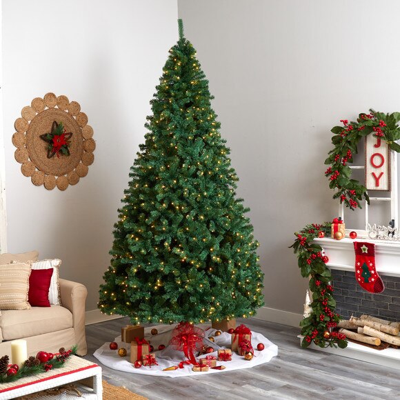 10 Northern Tip Artificial Christmas Tree with 800 Clear LED Lights and 2200 Bendable Branches - SKU #T3389 - 8