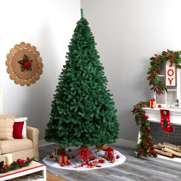 10 Northern Tip Artificial Christmas Tree with 800 Clear LED Lights and 2200 Bendable Branches - SKU #T3389 - 9
