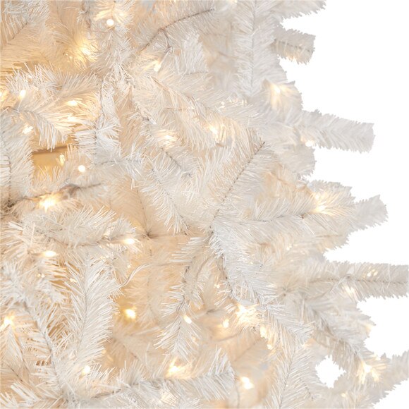 11 White Artificial Christmas Tree with 2720 Bendable Branches and 1000 LED Lights - SKU #T3393 - 3