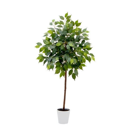 4 Artificial Ficus Tree with Decorative Planter - SKU #T4425