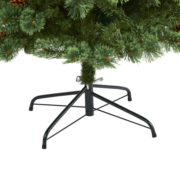 7 White Mountain Pine Artificial Christmas Tree with 723 Bendable Branches - SKU #T4510 - 3